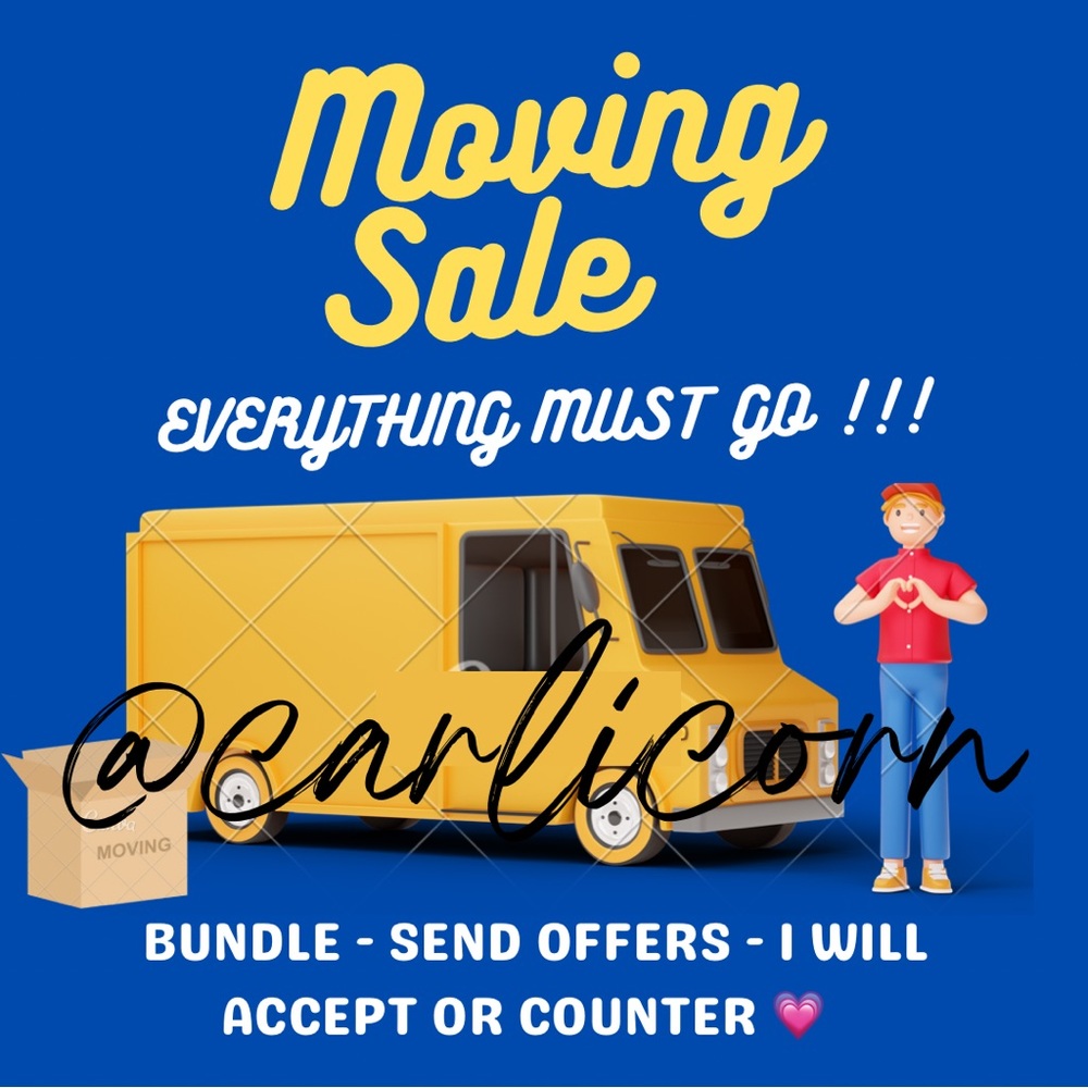 Moving Sale!